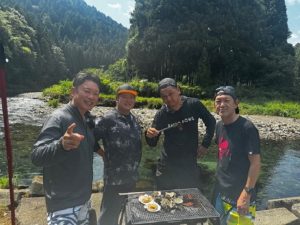 毎年恒例会社のBBQ